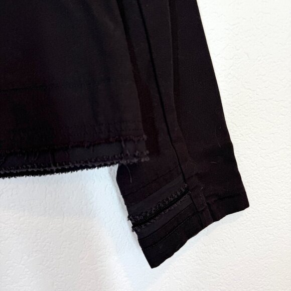 Vintage Black Blazer Y2K Jacket Retro Angels Cherubs Whimsygoth Medium - Picture 7 of 10